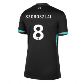 Dámské fotbalový oblečení Liverpool Dominik Szoboszlai #8 Venkovní košile 2024-25 Krátkým Rukávem